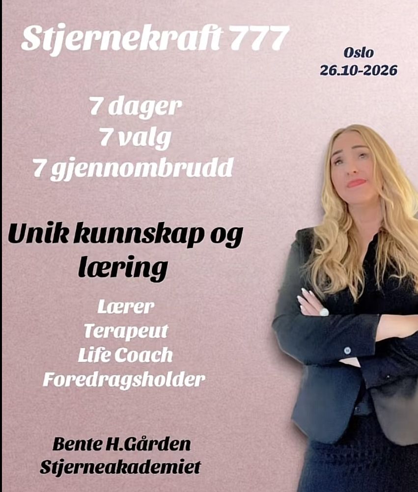 Plakat for Stjernekraft 777, Oslo